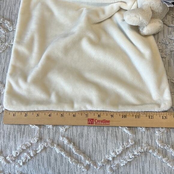 Jellycat Black White Puppy Dog Lovey Security Blanket Plush Stuffed - Picture 7 of 7